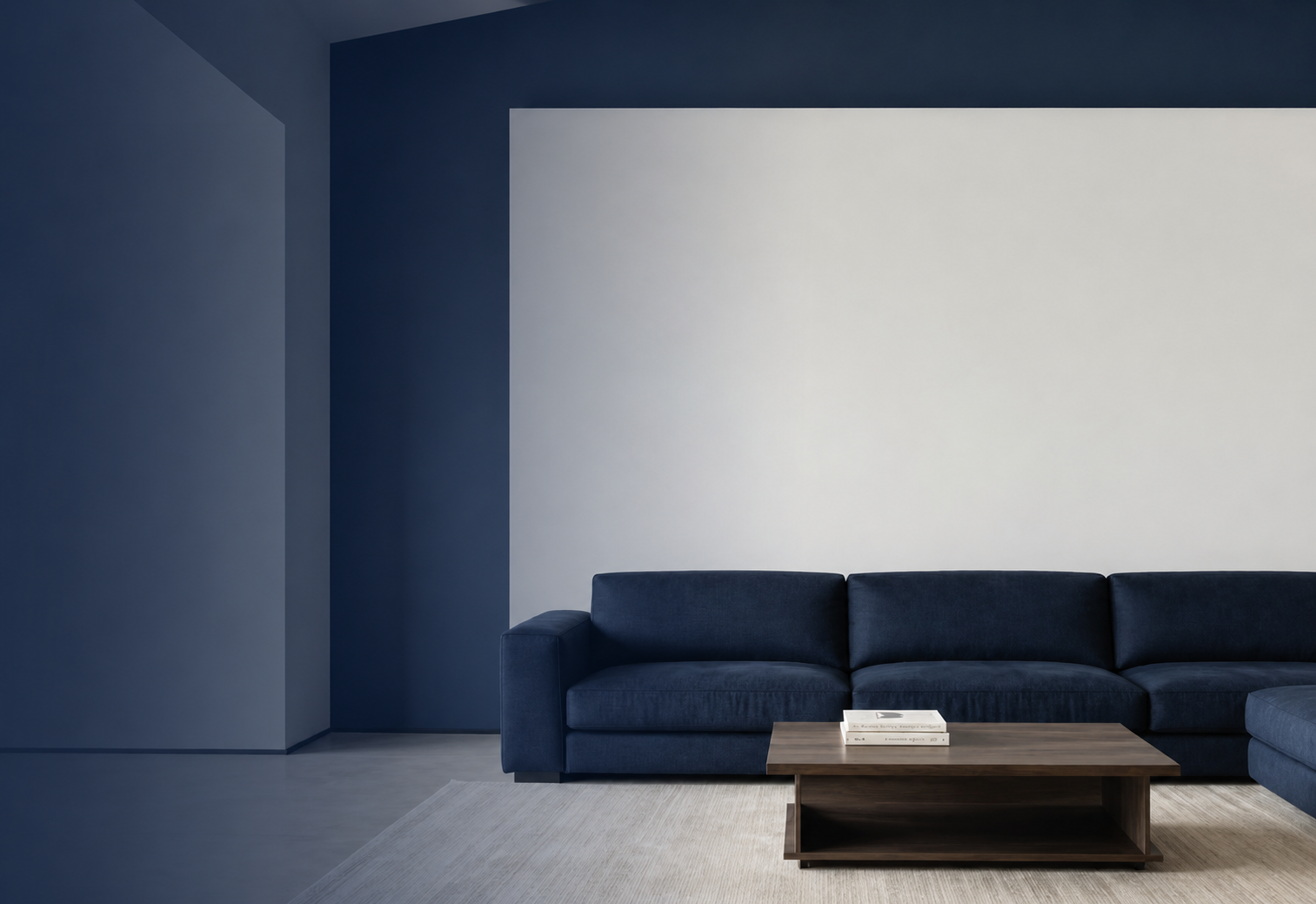 A bright, neatly finished home interior